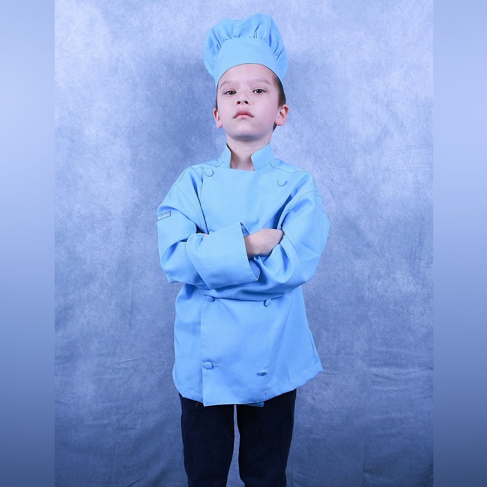 Chef Jacket with Hat and Apron